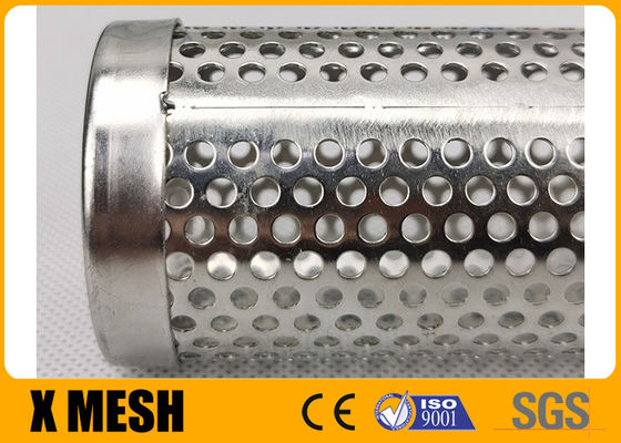 Edelstahl 316L durchlöcherte Metall-Mesh Filter Tube For Impurity-Filtration