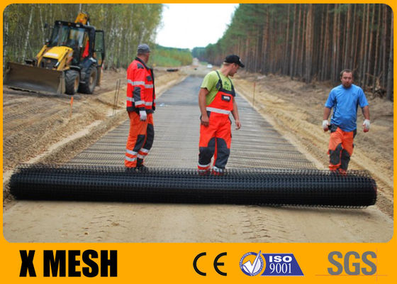4x10m schwarzer Plastik-Mesh Netting Roll ASTM D7737 für städtisches Projekt