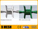 Grünes PVC-beschichtetes Barbeldraht 1,5 cm Barbellänge Standarddreh-Typ 1200MPa Zugkraft