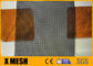 Sicherheit Mesh Screens Acid Resisting Durchmessers 0.8mm Edelstahl-316