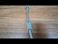 Anti-Schnitt Zaun mit Concertina Rasierschnur 3,5m hoch Schwerer Schnitt kleiner Loch für das Gefängnis