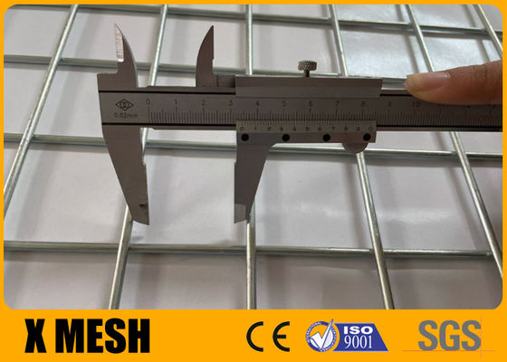 200 x 200mm Mesh Size Stainless Steel Welded täfelt Grad des 6mm Drahtdurchmesser-316