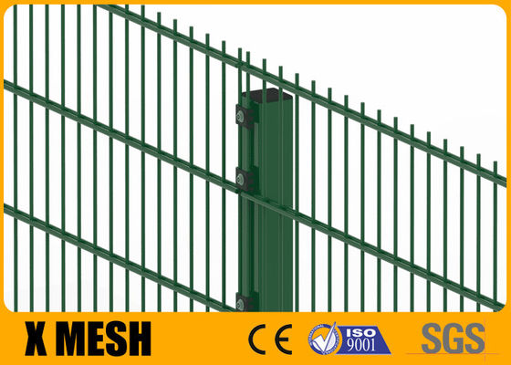 Pulverisieren Sie überzogenen Antigeschweißten Draht aufstiegs-Zaun-Panels 6mm für industrielles