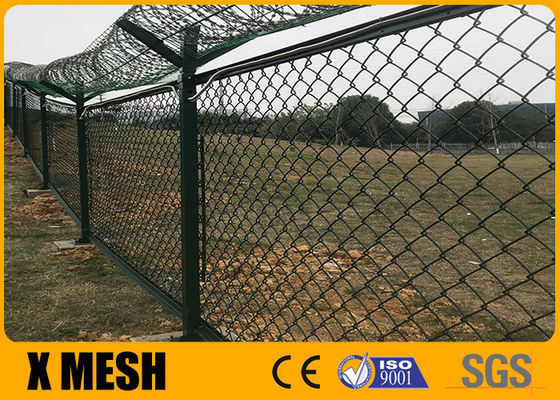 Höhe Sport-Spielplatz-Diamond Chain Link Mesh Fencings 0.8m-2.4m nicht rostend