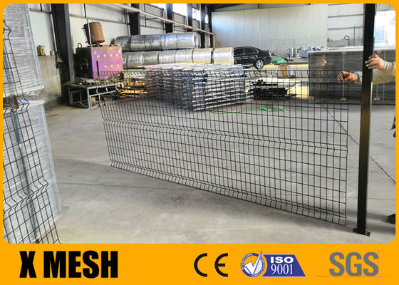 3 hoher Sicherheitszaun Panels der Falten-V Mesh Fencing BS 4102 H 1.2m