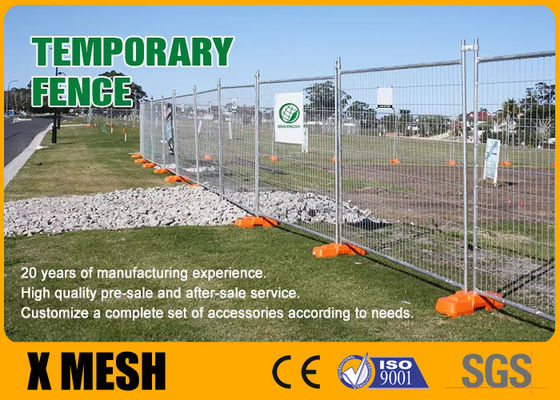 Regelmäßige Größe Metall-Mesh Fencing Portable Fence Panelss 2400 W*2100 H