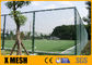 6m Höhen-beschichtete Fußball archiviertes Kettenglied-Mesh Fencing PVC Kettenglied-Zaun
