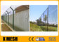 Metall-Mesh Fencing Black Color For-Bahnfelder der hohen Sicherheits-50mmx150mm