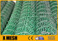 Rolle grünes Vinyldes überzogenen Kettenglied-Zauns ASTM F668