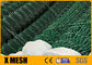 Wirtschaftliches grünes PVC-Kettenglied Mesh Fencing ASTM F668