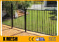 Sicherheits-Metall H 2.1m, das Pulver-überzogenen Aluminiumpalisade-Zaun einzäunt