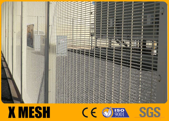 Galvanisierter Antidiebstahl-Antischnitt-Antiaufstieg Mesh Fence 358 der klaren Sicht schweißte