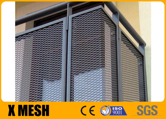 ASTM F2548 drückte erweiterte Aluminiumbreite Mesh Sheets 1000mm flach