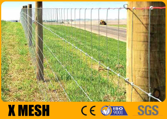 Scharnier-Gelenk-galvanisierter Feld-Zaun With Wire Mesh 1.8m ASTM A121